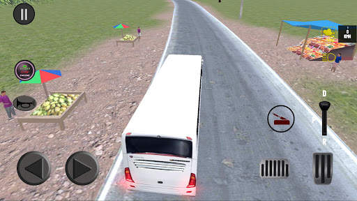 Mountain bus driving India3D screenshot 4