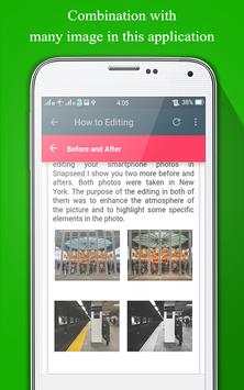 Guide Snapseed 2017 screenshot 4