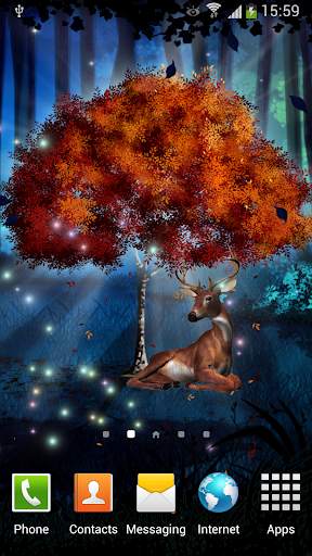 Magic Forest Live Wallpaper screenshot 3
