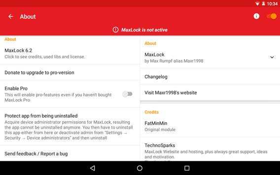 MaxLock screenshot 13