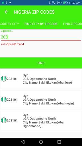 NIGERIA POSTCODES screenshot 3