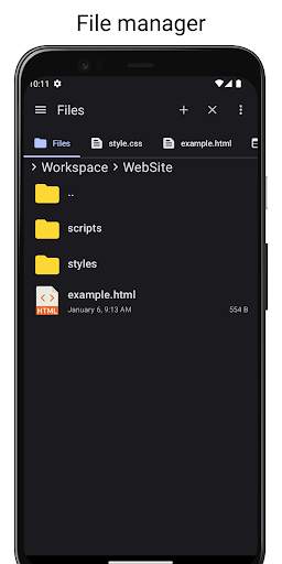 WebCode - html, css, js ide screenshot 8