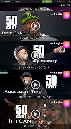 50 Cent Best Famous Ringtones screenshot 2