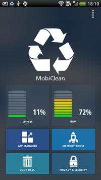 Mobi Clean Free screenshot 1