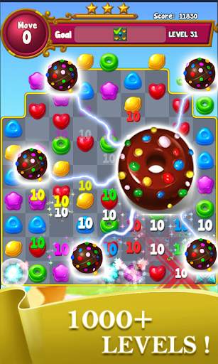 Candy 2021: New Match 3 Games Free screenshot 4