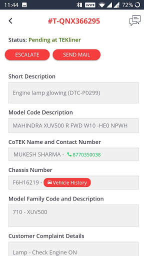 Mobile TEKnet App screenshot 10