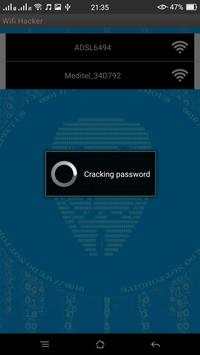 WiFi Password Hacker Prank Fre screenshot 3