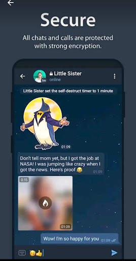 Telgamer Messenger скриншот 5