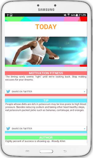 Everyday fitness daily tips screenshot 8
