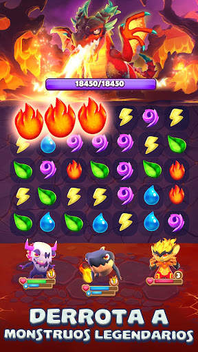 Monster Tales: Match 3 Puzzle screenshot 2