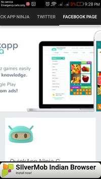 Quick app ninja screenshot 1