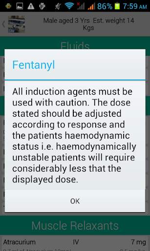PICU Calculator Lite screenshot 5