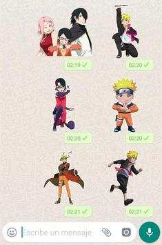 Naruto stickers screenshot 5