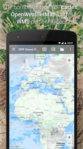 GPX Viewer PRO - Pistes, routes et points screenshot 7
