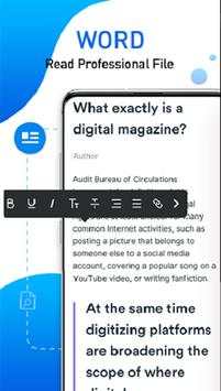 Word Document: Word Office, PDF, Sheet, Slide Edit screenshot 1