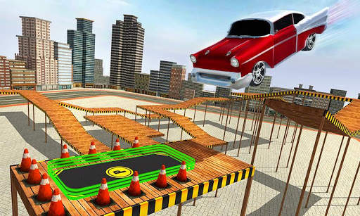 Real Classic Car Stunt Parking screenshot 5