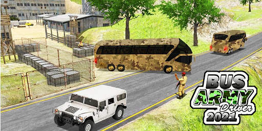 Army Bus Oleng Driving 2021:Military Bus Simulator screenshot 4