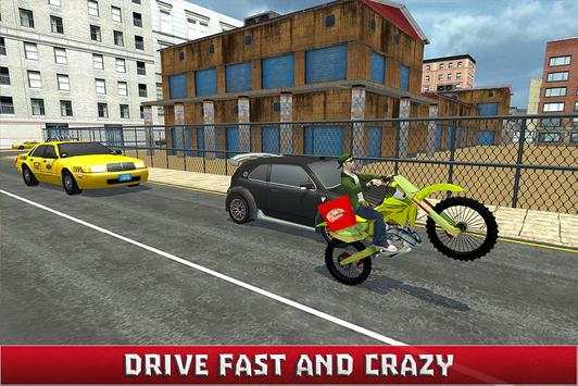 Moto Pizza Delivery Boy 3D screenshot 11
