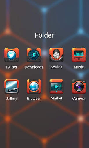 Torn Future Go Launcher Theme screenshot 4
