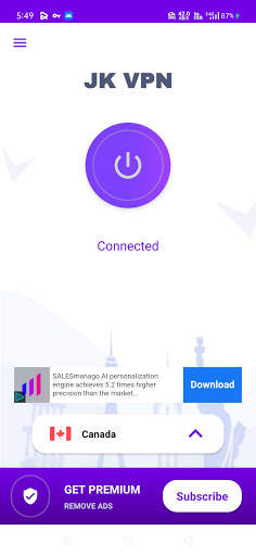 JK VPN–Fast Free VPN Proxy for Private Browser screenshot 3