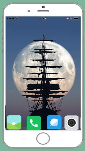 Moon Full HD Wallpaper screenshot 1