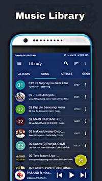 Music player screenshot 1