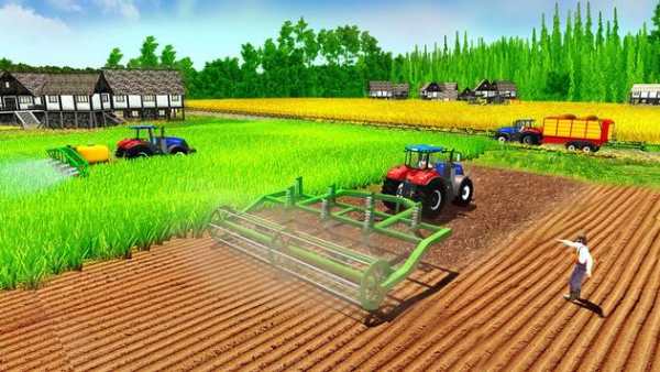 Grand Tractor Forage Farming Simulator 2018 3D screenshot 10