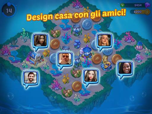 Merge Mermaids-magic puzzles screenshot 10