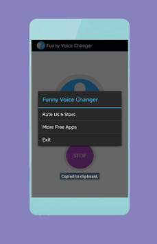 Funny voice changer wth Effect screenshot 4