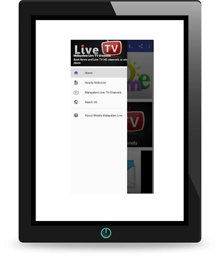Mobile Malayalam Live TV HD Channels screenshot 3