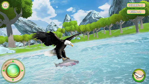 Golden Eagle Survival Simulator: Fish Hunting 3D screenshot 2