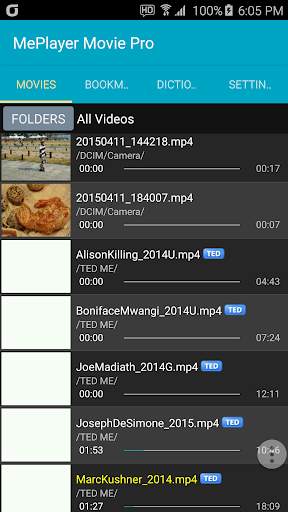 MePlayer Movie Pro Player screenshot 1