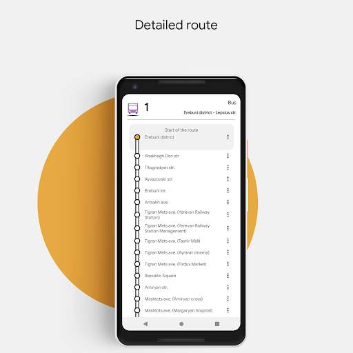 A2B. Yerevan Public Transport screenshot 3