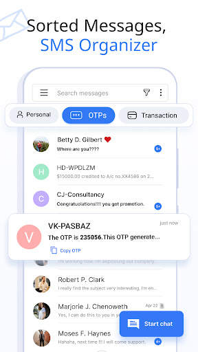 Messages: SMS Messaging screenshot 2