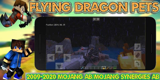 Mods Dragon Pets - Flying Dragons screenshot 1