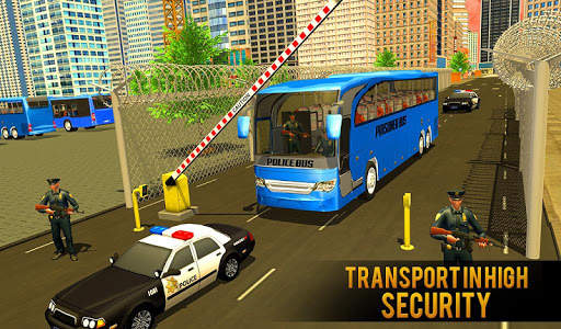 Prisoner Bus Driving Games 2019: Police Bus Drive screenshot 9