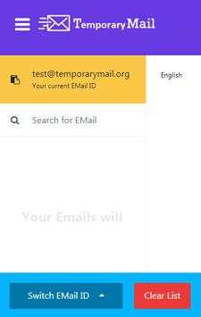 Temporary Mail screenshot 2