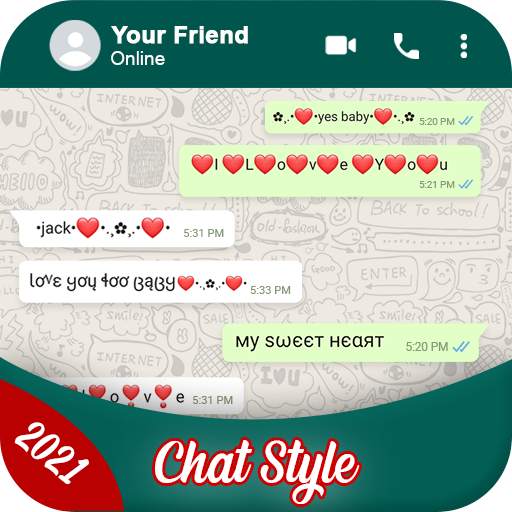Chat Styles: Stylish Fonts & Keyboard for WhatsApp 1.1