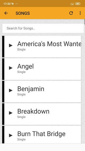Akon Lyrics screenshot 3