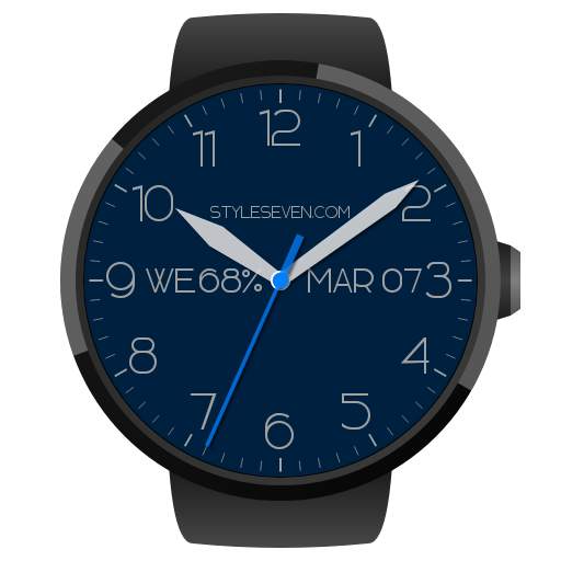Modern Analog Watch Face-7 for Wear OS by Google 2.01