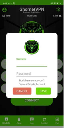 GHORNET VPN PLUS screenshot 4