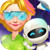 Robot Kids Time Travel Mission logo