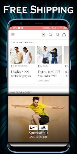 Online shopping App - Flipkart Amazon Club Factory screenshot 3