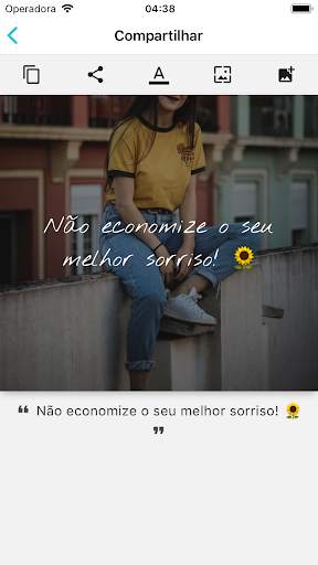 Instafrases - Frases e legendas para fotos screenshot 8