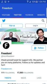 Freedom! YouTube MCN screenshot 3