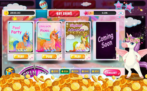 Unicorn jackpot slot screenshot 1