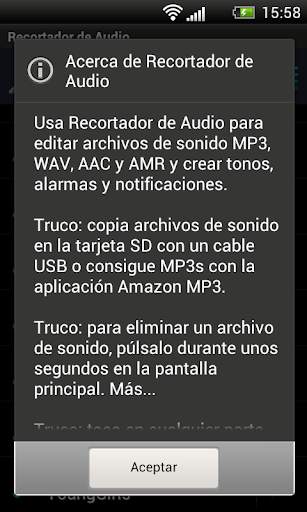 Recortador de Canciones screenshot 8