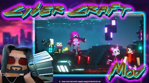Cybercraft 2077 Mod   Skins screenshot 1