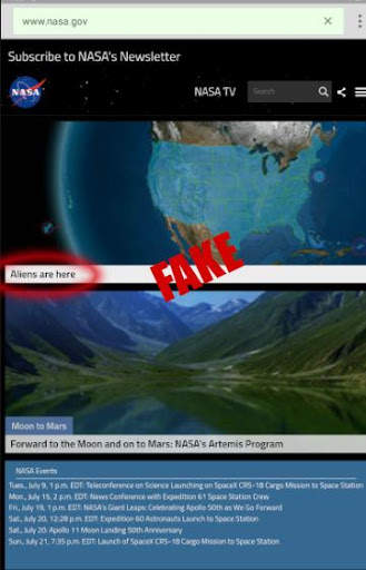 Edit a webpage and play jokes - Momo web browser screenshot 4