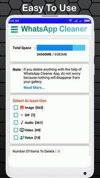 2018 New WhatsApp Cleaner screenshot 5